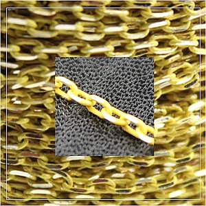 colour chain-lemon (1 metre)